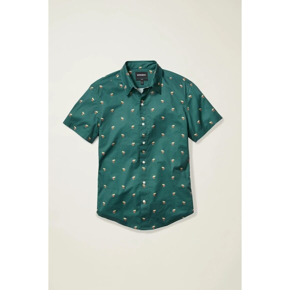 Bonobos Riviera Short Sleeve Men's Shirt Buttondown Standard Fit XXL NEW 283458 - Picture 2 of 11